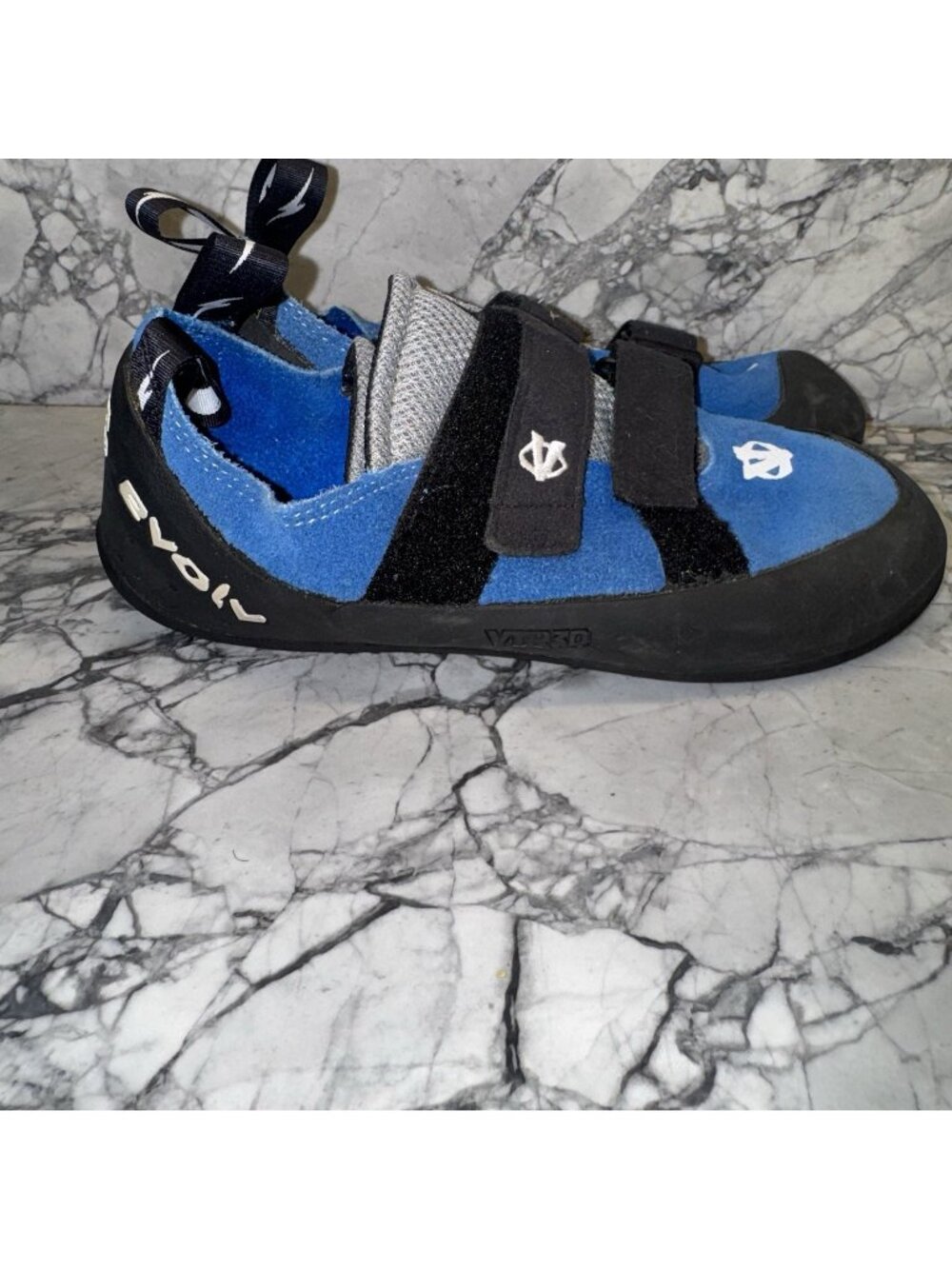 Evolv Titan Men’s 9.5 Titan Climbing Shoes Blue Black